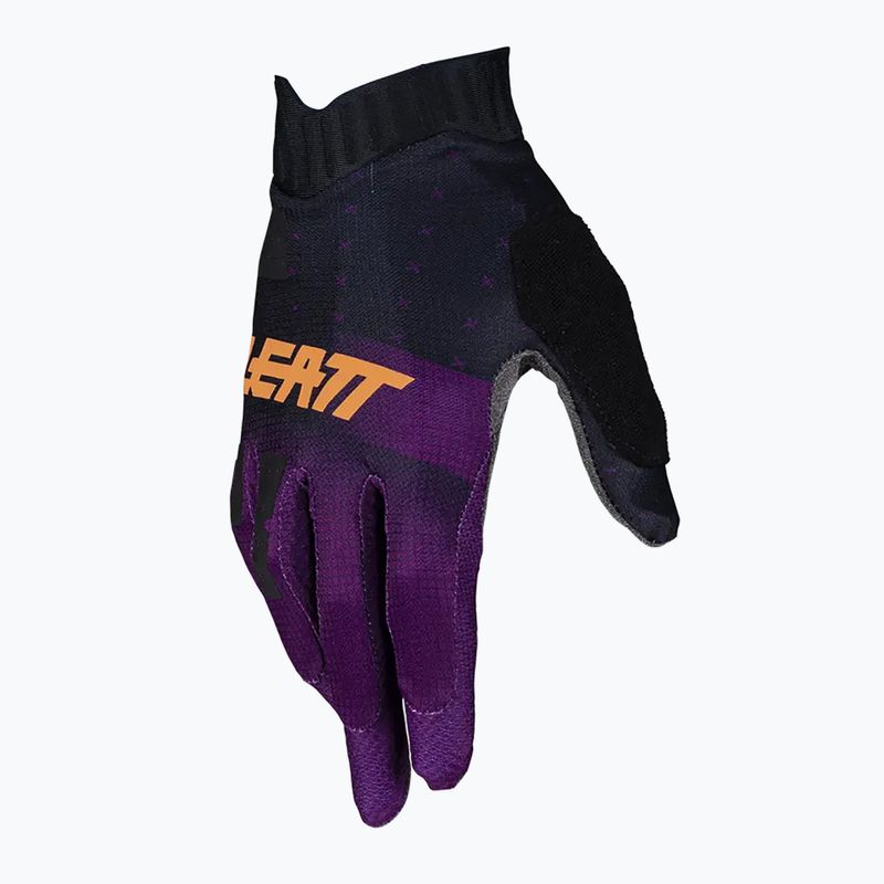 Női kerékpáros kesztyű Leatt MTB 1.0 GripR lila 2