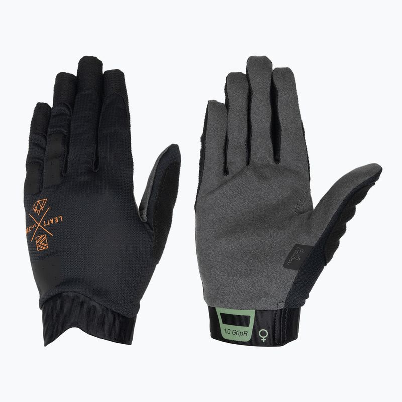 Leatt MTB 1.0 GripR stealth női kerékpáros kesztyű