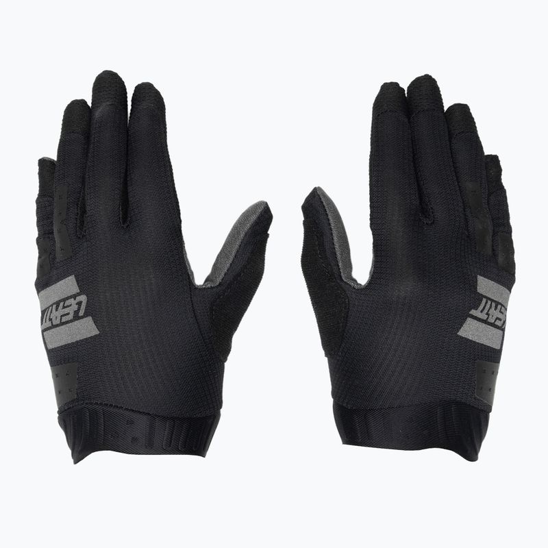 Gyerek kerékpáros kesztyűk Leatt MTB 1.0 GripR Jr stealth 2