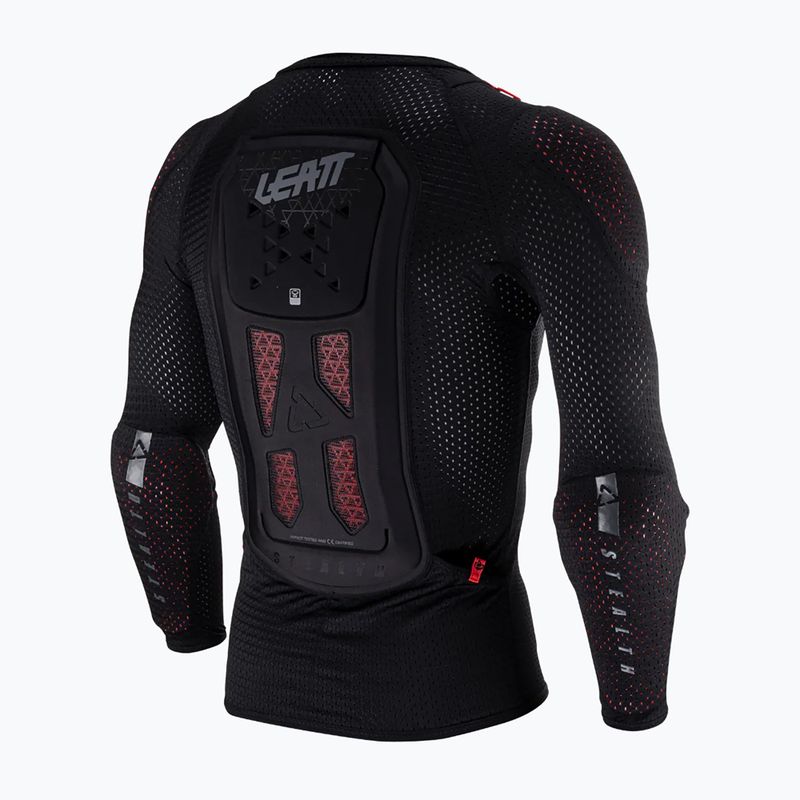 Kerékpáros páncél Leatt Body Protector ReaFlex Stealth black/grey 2