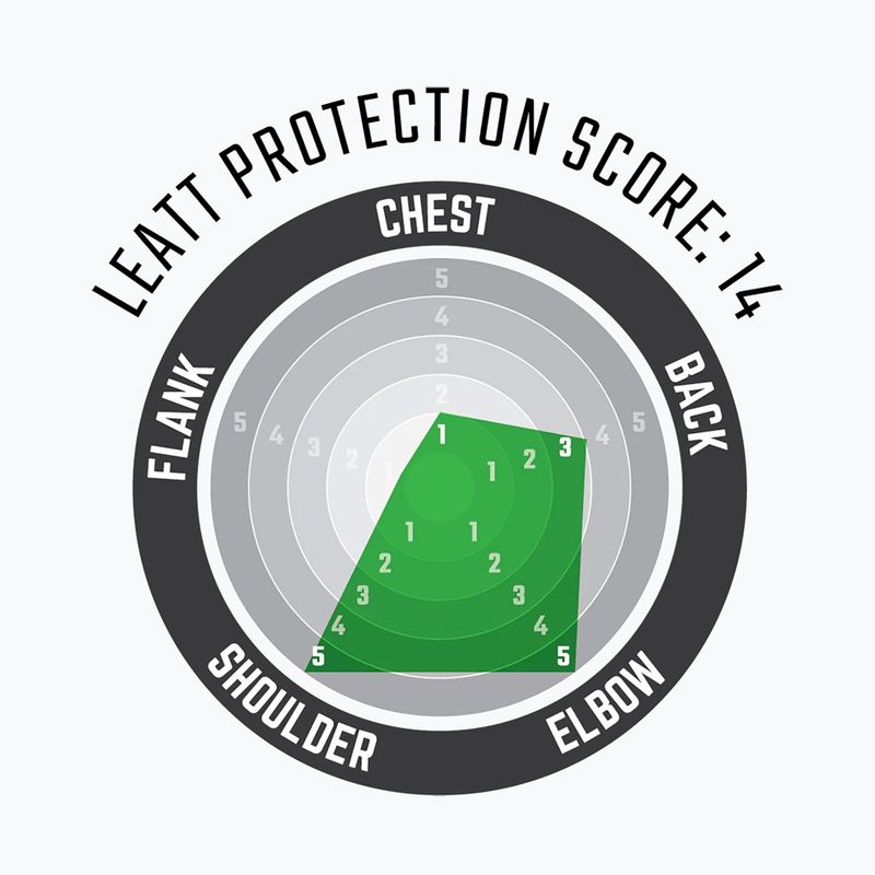 Kerékpáros páncél Leatt Body Protector ReaFlex Stealth black/grey 3