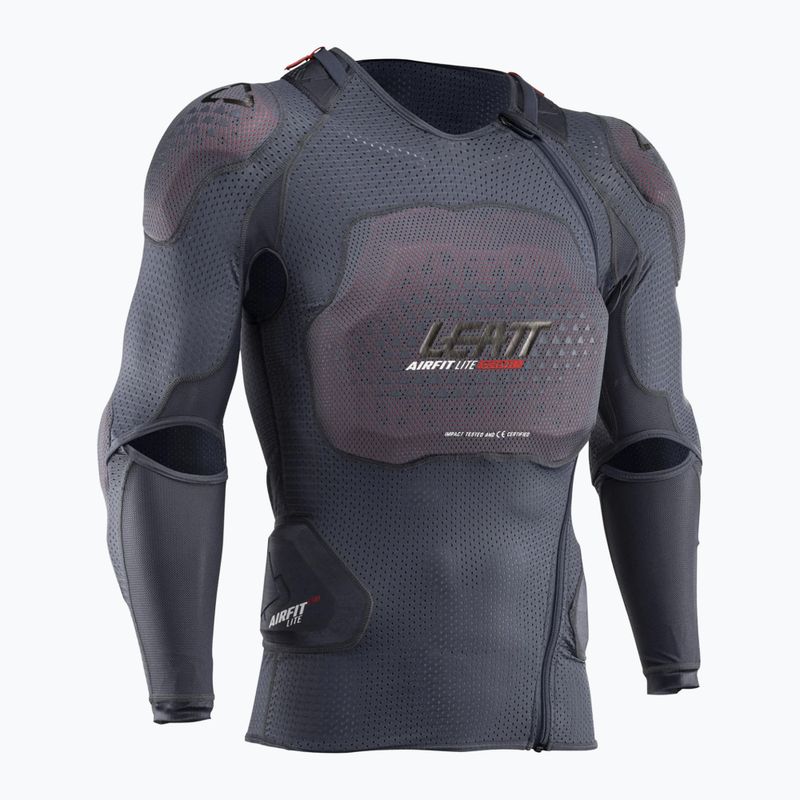 Leatt 3DF 3DF AirFit Lite Evo LS kerékpáros páncélzat fekete 2