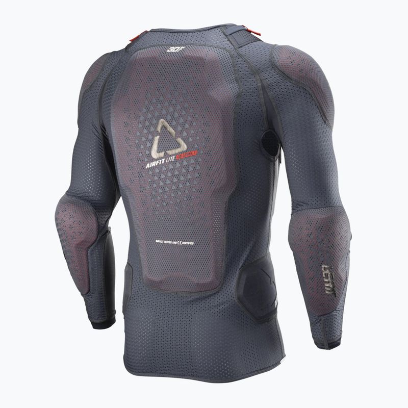 Leatt 3DF 3DF AirFit Lite Evo LS kerékpáros páncélzat fekete 3