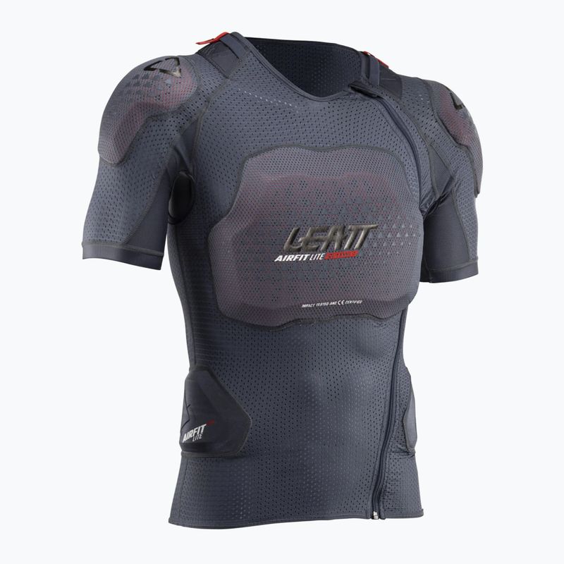 Leatt 3DF AirFit Lite Evo SS kerékpár páncélzat fekete 2