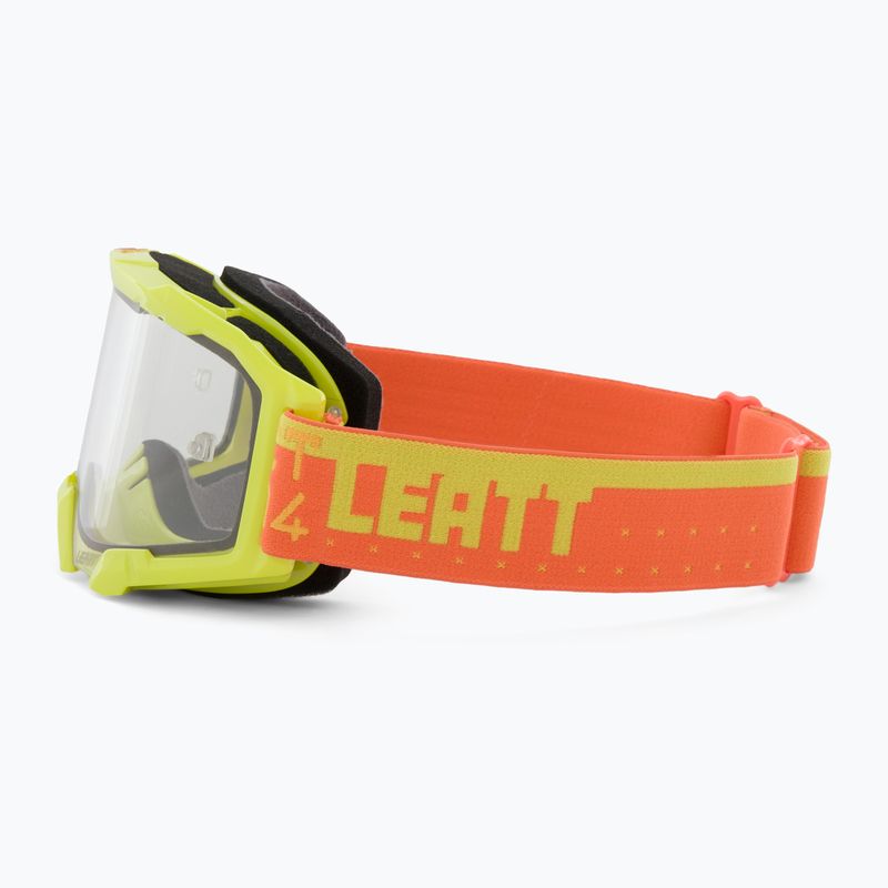 Leatt Velocity 4.5 citrus / tiszta kerékpáros szemüveg 4