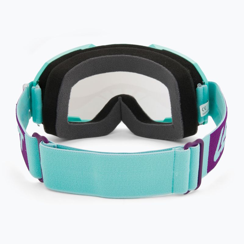 Leatt Vizion 2.5 aqua/tiszta kerékpáros szemüveg 3