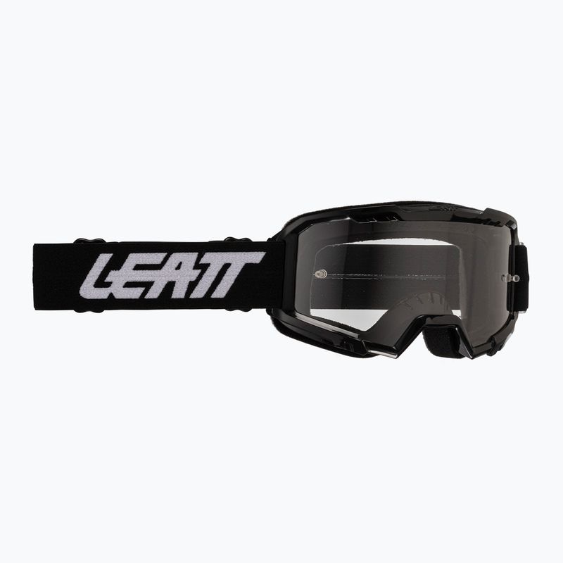Leatt Vizion 2.5 Small fekete/átlátszó gyermek kerékpárszemüveg