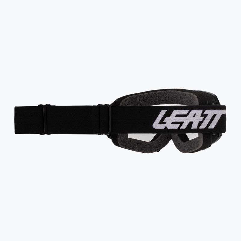 Leatt Vizion 2.5 Small fekete/átlátszó gyermek kerékpárszemüveg 2