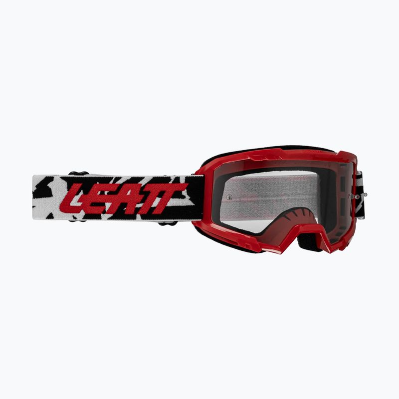 Gyerek kerékpáros szemüveg Leatt Vizion 2.5 Small red 5