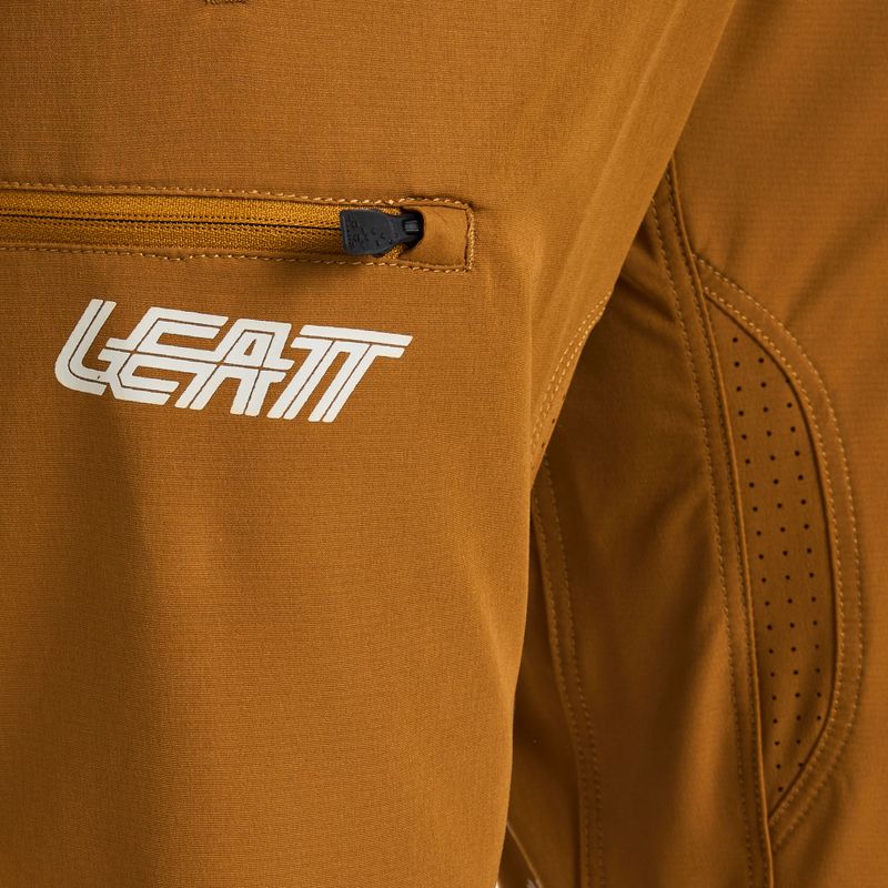 Férfi Leatt MTB Enduro 1.0 földimogyoró kerékpáros rövidnadrág 4