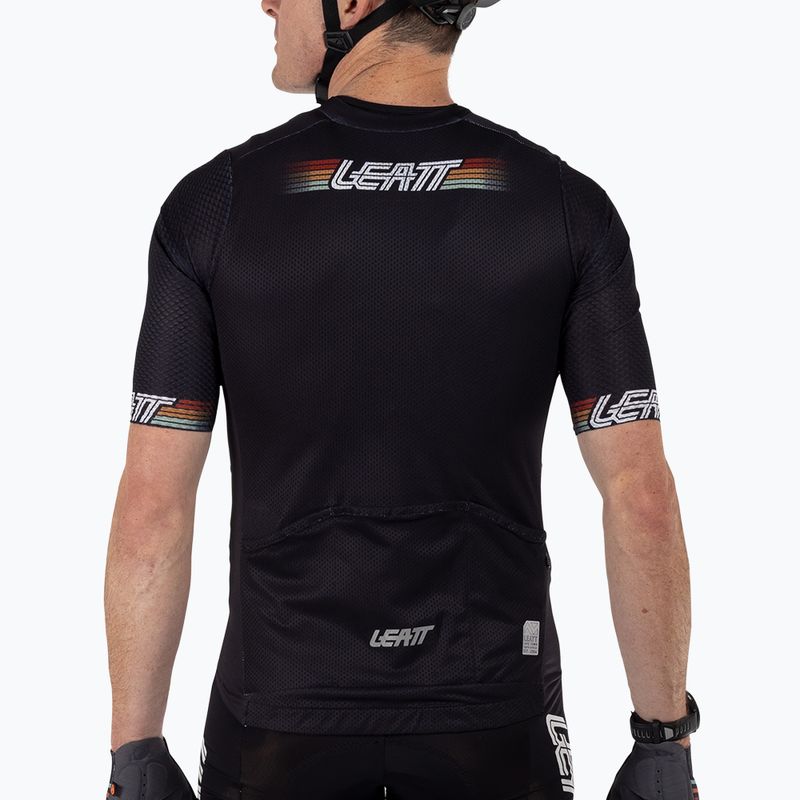 Leatt MTB Endurance 6.0 férfi kerékpáros mez fekete 2