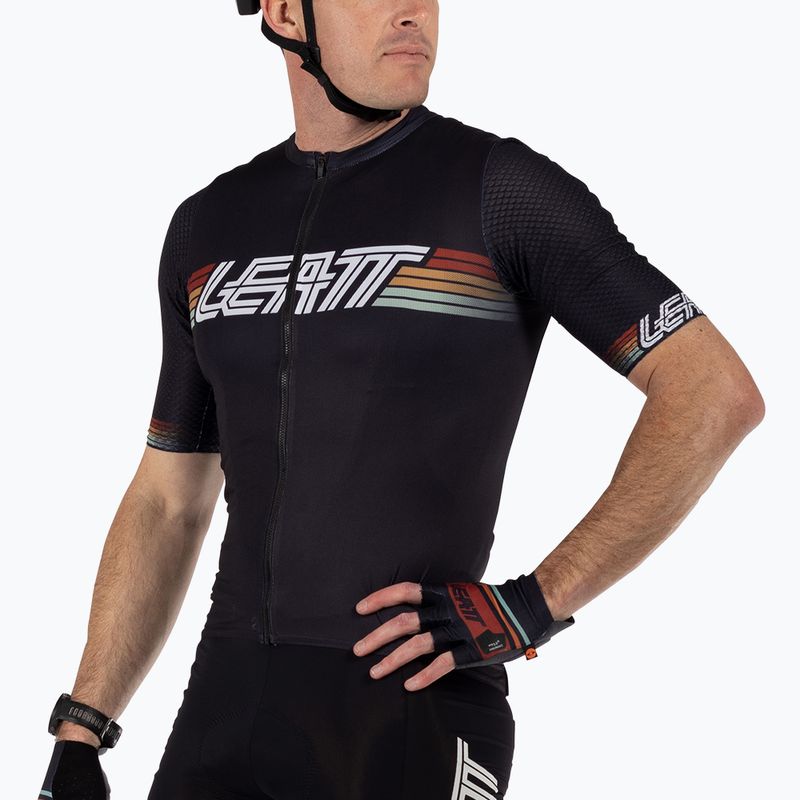 Leatt MTB Endurance 6.0 férfi kerékpáros mez fekete 3