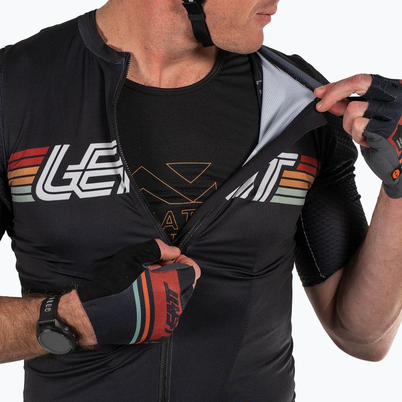 Leatt MTB Endurance 6.0 férfi kerékpáros mez fekete 4