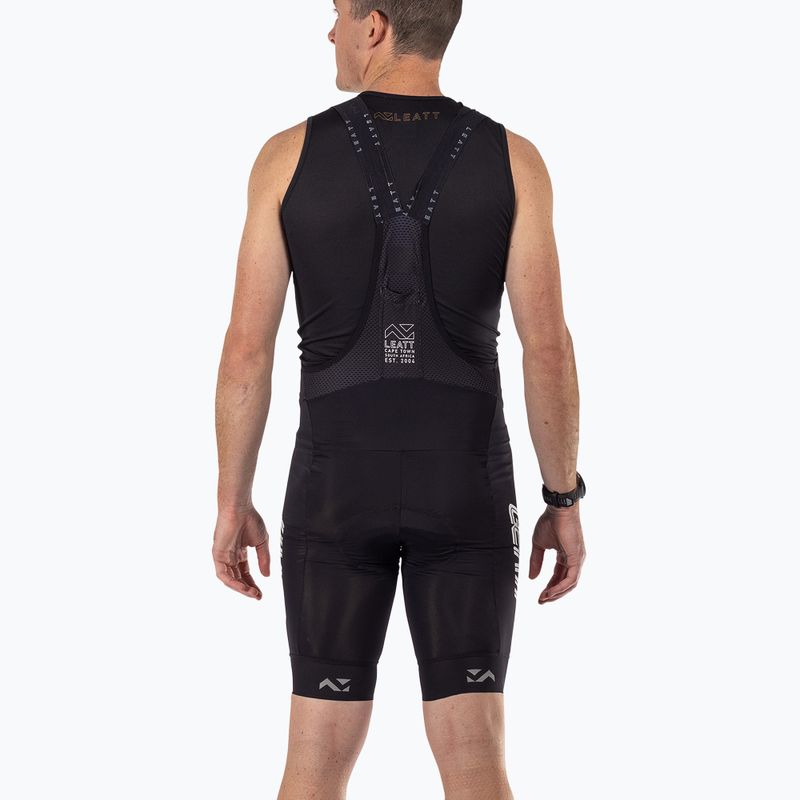 Férfi Leatt MTB Endurance 6.0 Bib fekete kerékpáros rövidnadrág 2