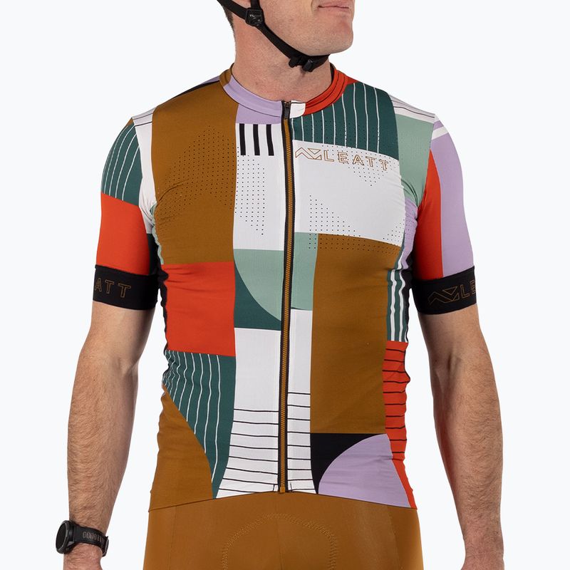Férfi Leatt MTB Endurance 5.0 kerékpáros mez művészet