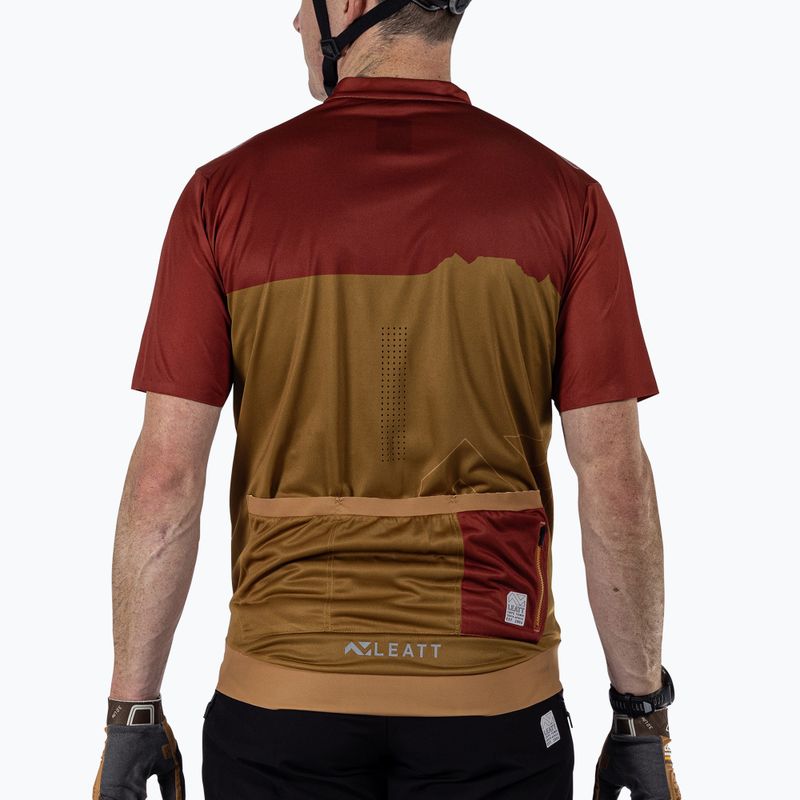 Férfi Leatt MTB Trail 3.0 lava kerékpáros mez 2