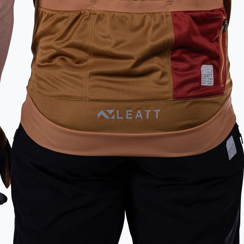 Férfi Leatt MTB Trail 3.0 lava kerékpáros mez 4