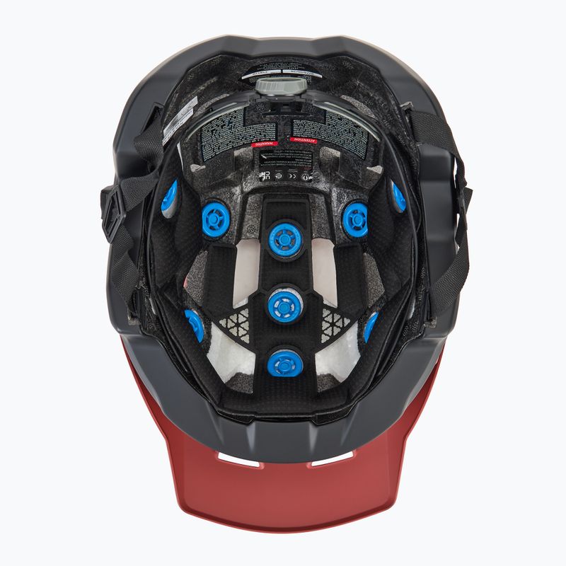 Leatt MTB AllMtn 4.0 V25 láva kerékpáros sisak 6