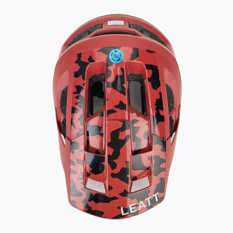 Leatt MTB AllMtn 4.0 V25 láva kerékpáros sisak 7