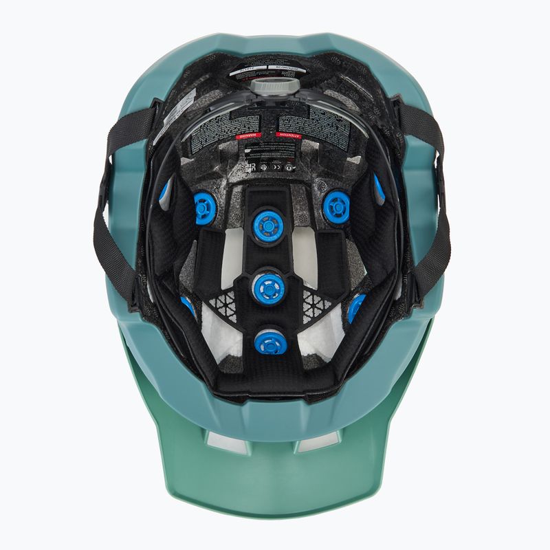 Leatt MTB AllMtn 4.0 V25 teal kerékpáros sisak 5