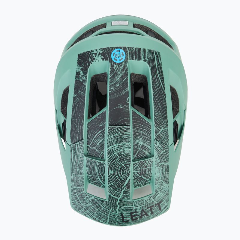 Leatt MTB AllMtn 4.0 V25 teal kerékpáros sisak 6