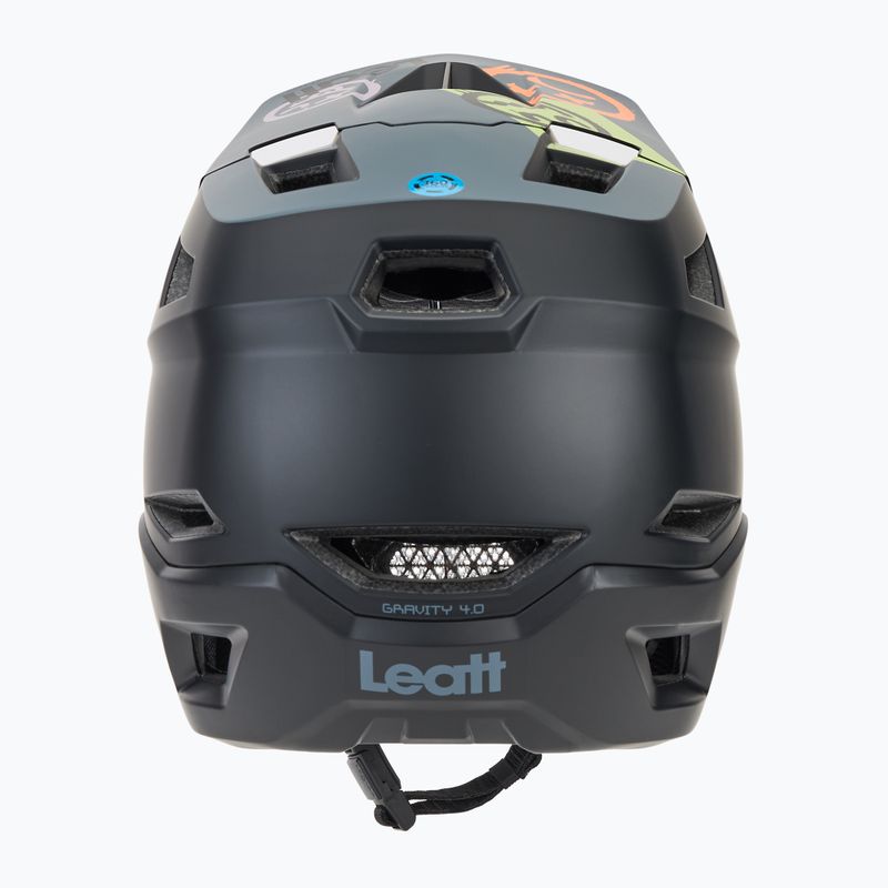 Leatt MTB kerékpáros sisak Gravity 4.0 V25 fekete 4