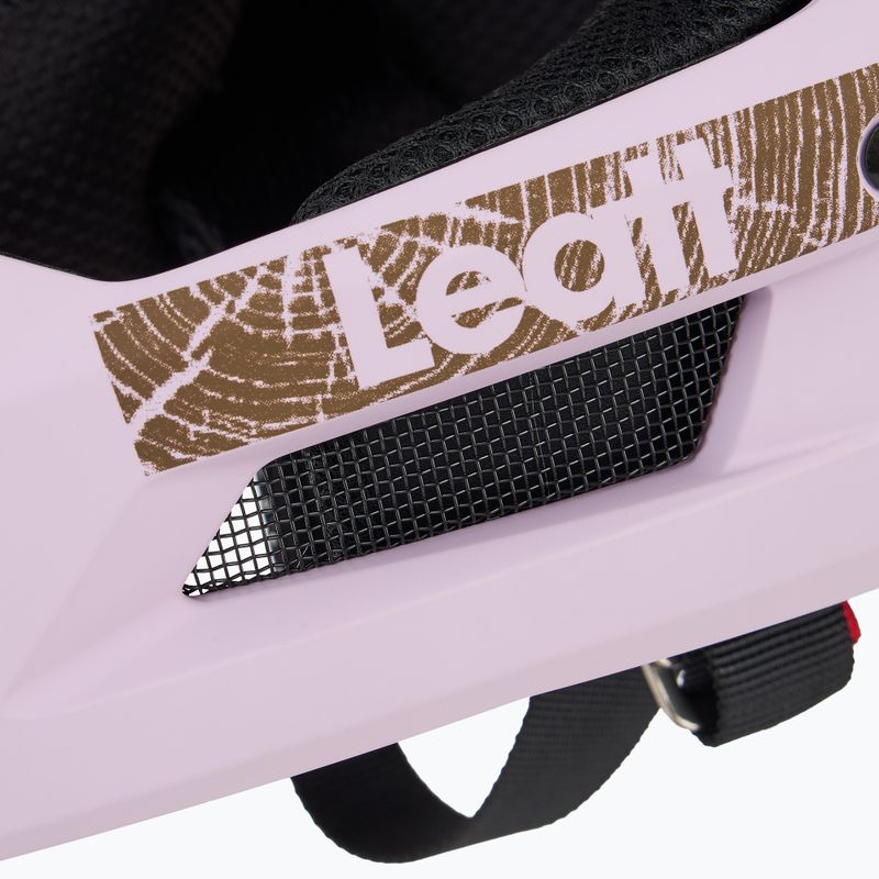 Leatt MTB Gravity 2.0 V25 levendula színű biciklis bukósisak 6