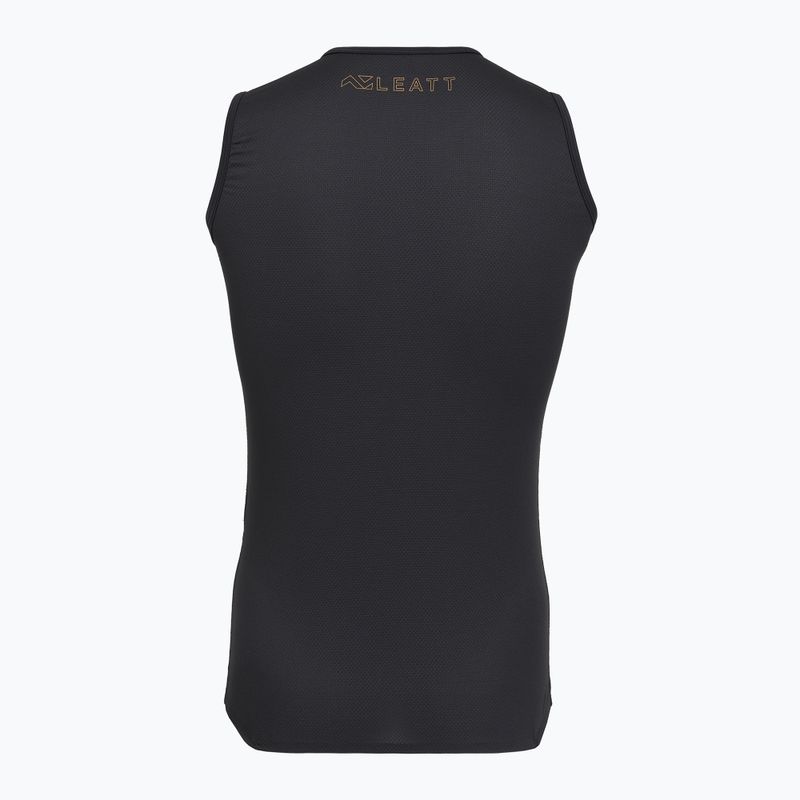 Férfi kerékpáros mez Leatt Sleeveless Base black 2