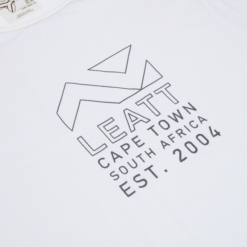 Férfi kerékpáros ujjatlan trikó Leatt Sleeveless Base white 3