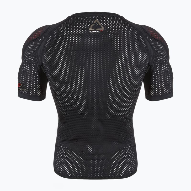 Férfi Leatt 3DF AirFit Lite Evo Sholder kerékpáros mez fekete 2