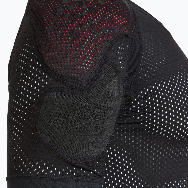 Férfi Leatt 3DF AirFit Lite Evo Sholder kerékpáros mez fekete 3