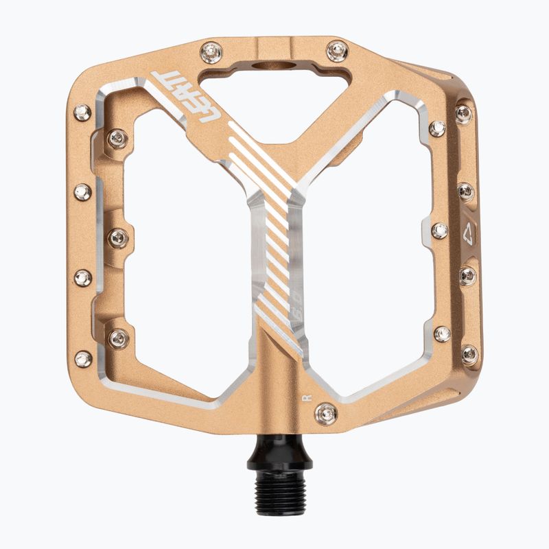 Leatt AllMnt 6.0 Flat Frost bronz kerékpár pedálok 4