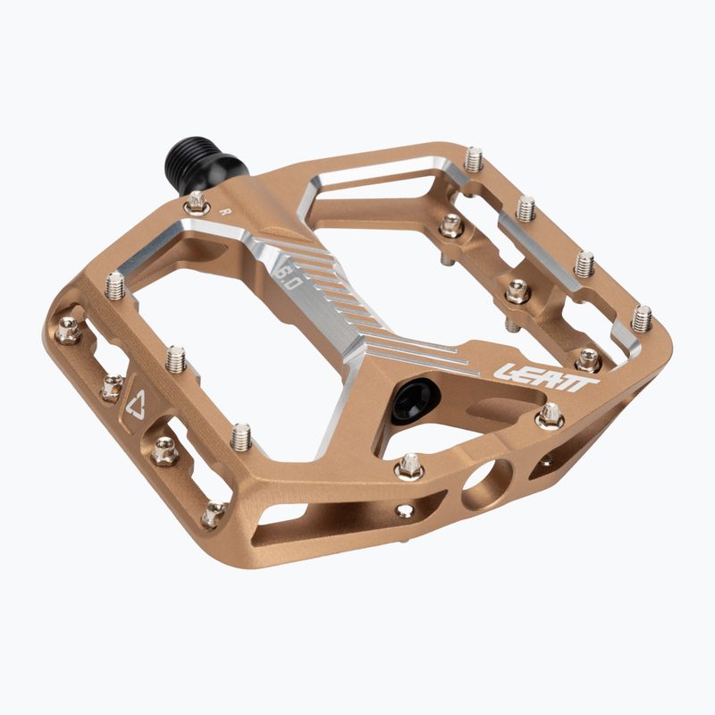 Leatt AllMnt 6.0 Flat Frost bronz kerékpár pedálok 5