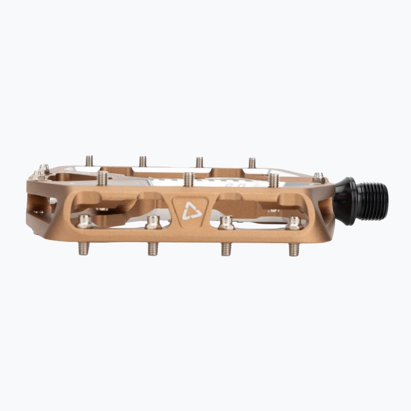Leatt AllMnt 6.0 Flat Frost bronz kerékpár pedálok 6