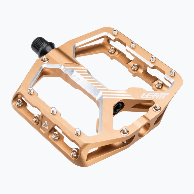 Leatt AllMnt 6.0 Flat Frost bronz kerékpár pedálok 2