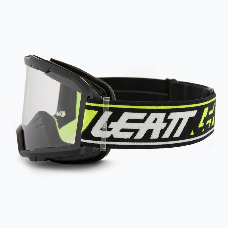 Kerékpáros szemüveg Leatt Vizion 2.5 black/neon yellow 4