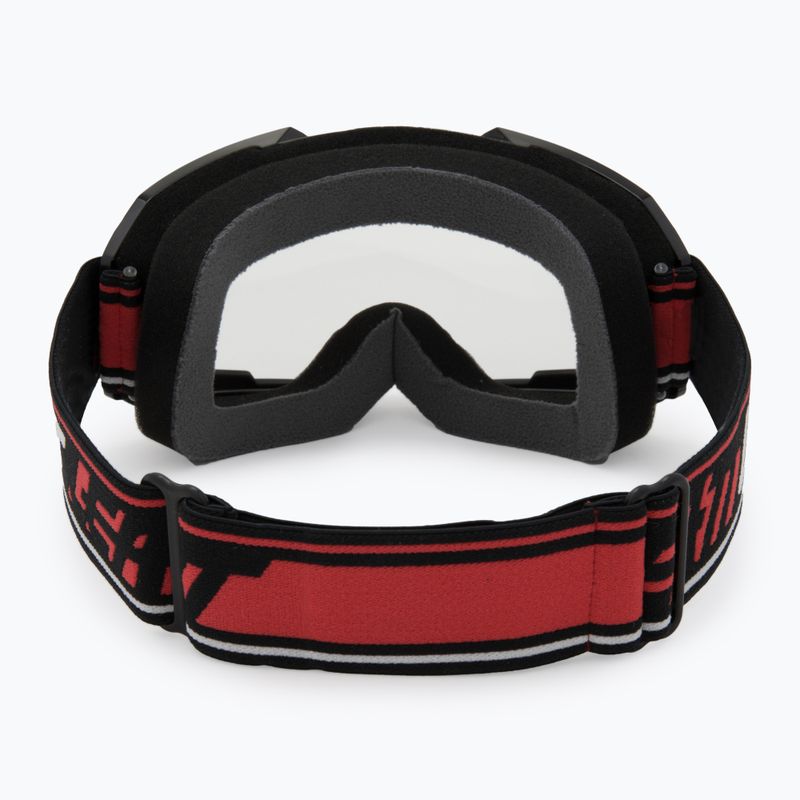 Kerékpáros védőszemüveg Leatt Vizion 2.5 black/red 3