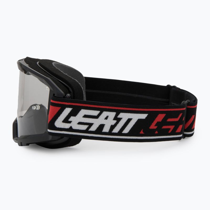 Kerékpáros védőszemüveg Leatt Vizion 2.5 black/red 4