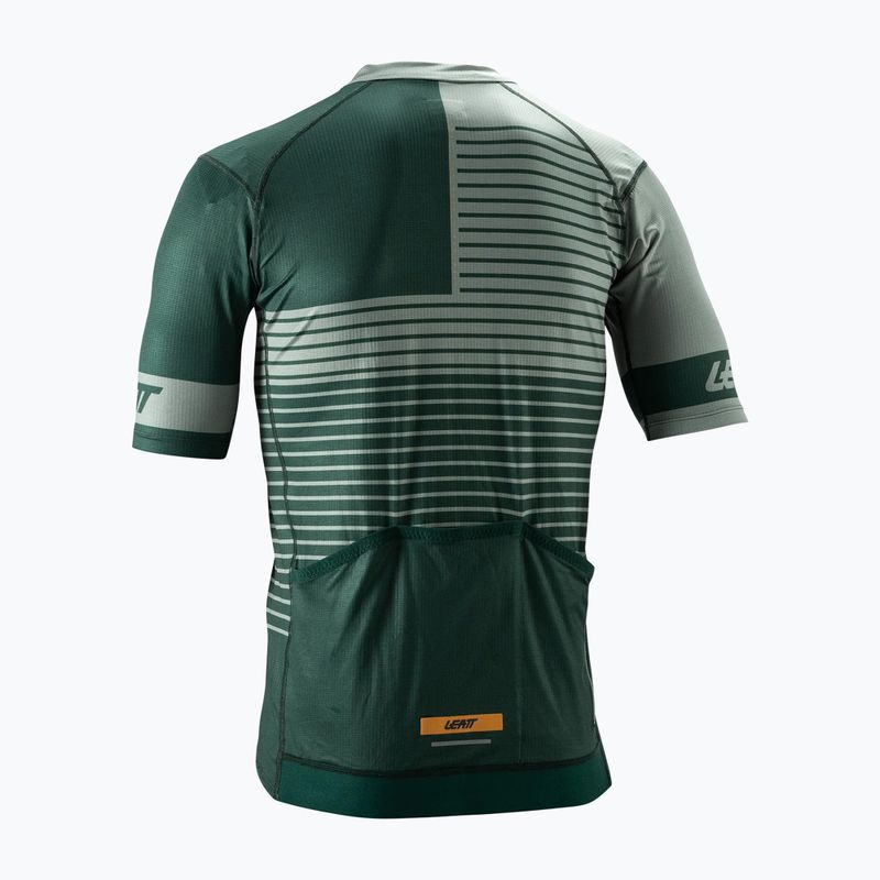 Férfi kerékpáros mez Leatt MTB Endurance 3.0 spruce green 2
