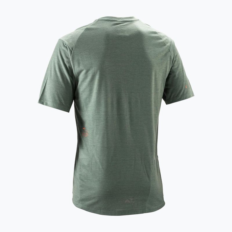 Férfi kerékpáros mez Leatt MTB Endurance 2.0 mist green 2