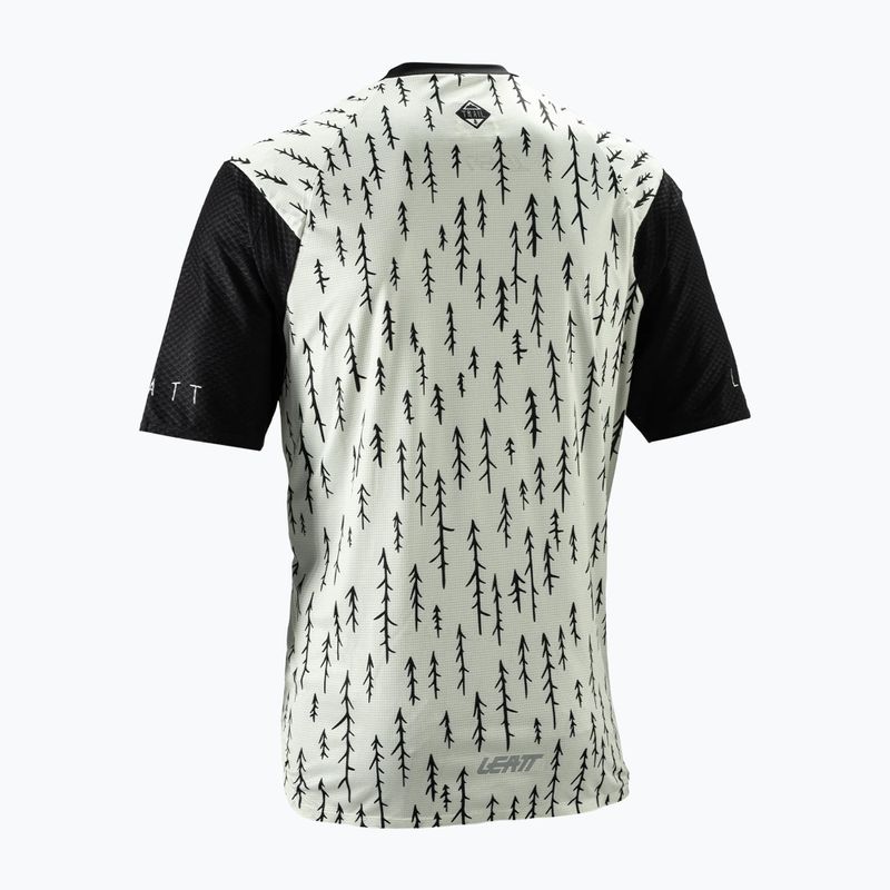 Férfi kerékpáros mez Leatt MTB Trail 3.0 trails white 2