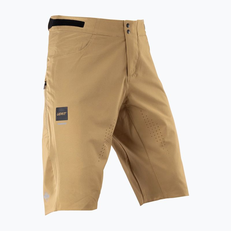 Férfi kerékpáros rövidnadrág Leatt MTB Trail 3.0 Liner brass brown