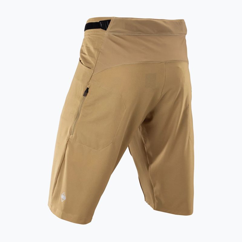Férfi kerékpáros rövidnadrág Leatt MTB Trail 3.0 Liner brass brown 2