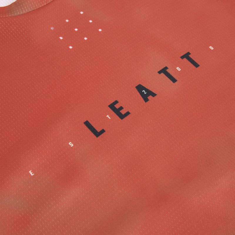 Férfi kerékpáros mez Leatt MTB Gravity 4.0 dusty red 3