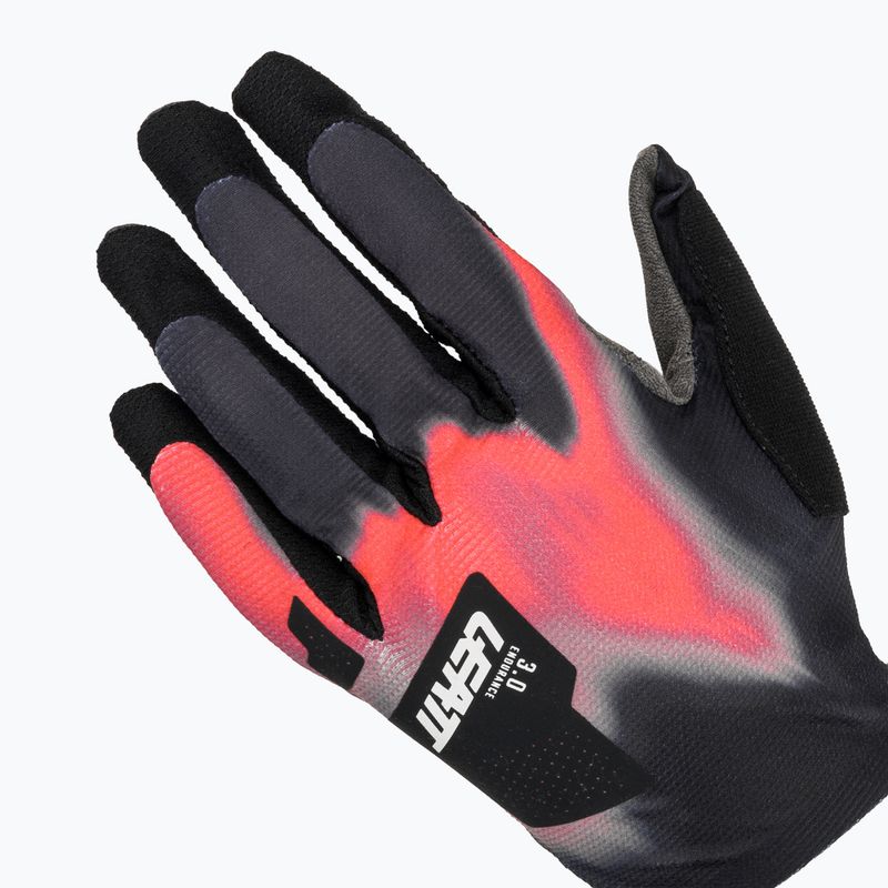 Leatt férfi kerékpáros kesztyűk MTB 3.0 Endurance heatmap red 4