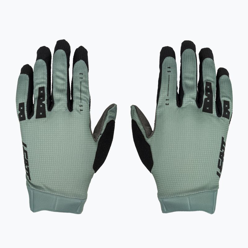 Kesztyűk kerékpáros férfi Leatt MTB 1.0 GripR mist green 2