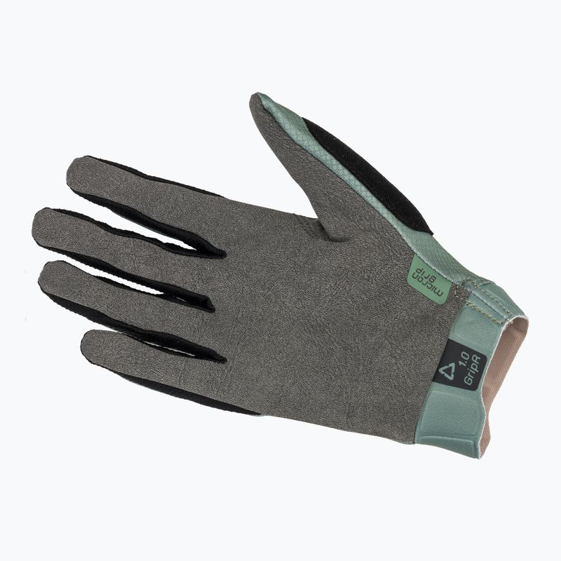 Kesztyűk kerékpáros férfi Leatt MTB 1.0 GripR mist green 4