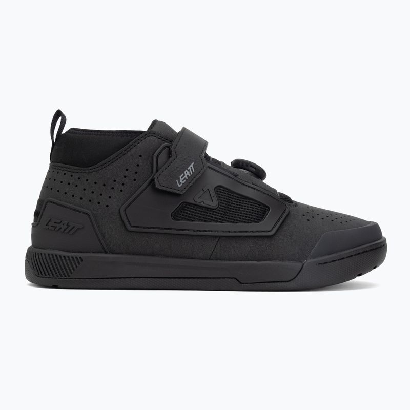 Leatt férfi platform kerékpáros cipő ProFlat 3.0 black 2