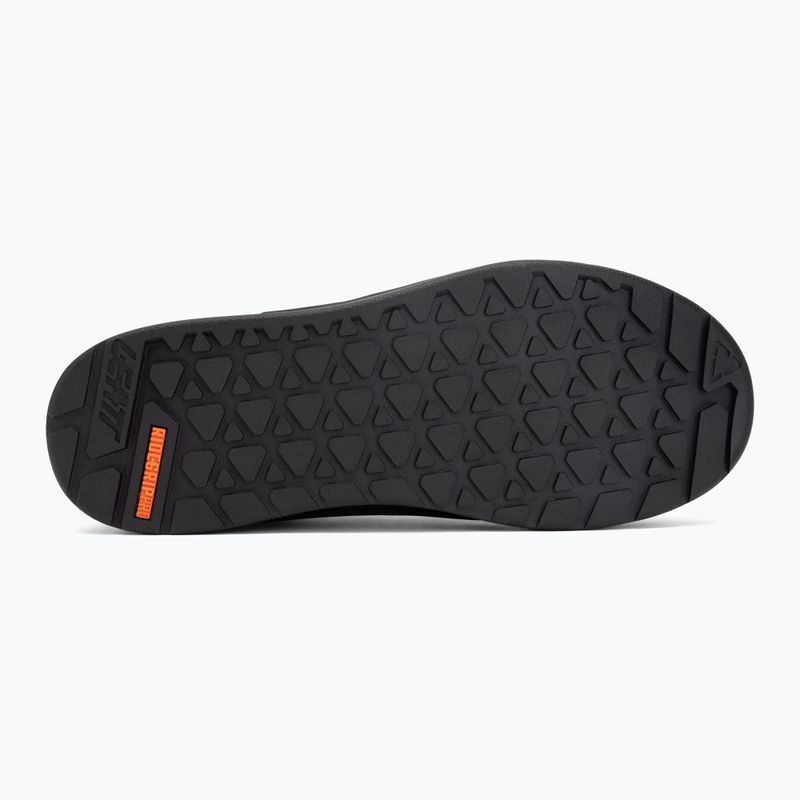 Leatt Flat 3.0 black férfi platform kerékpáros cipő 4