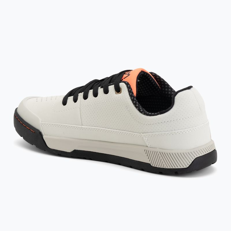 Leatt Flat 2.0 cream white férfi platform kerékpáros cipő 3